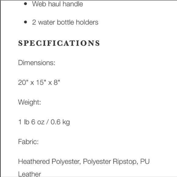 NWT organize backpack laptop protected zip divider - Picture 5 of 5